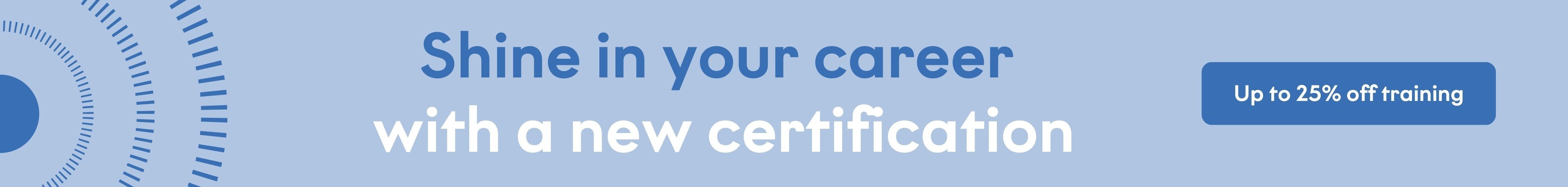 <p>Up to 25% off training courses</p>