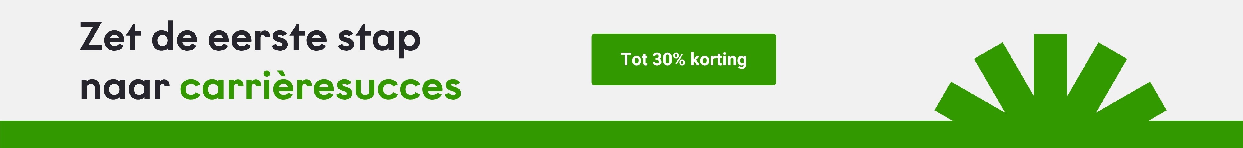 <p>Tot 30% korting op trainingscursussen</p>