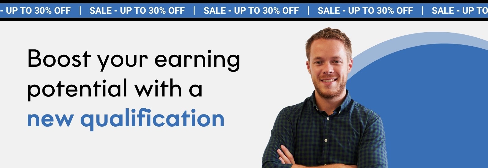<p>Up to 30% off training courses</p>