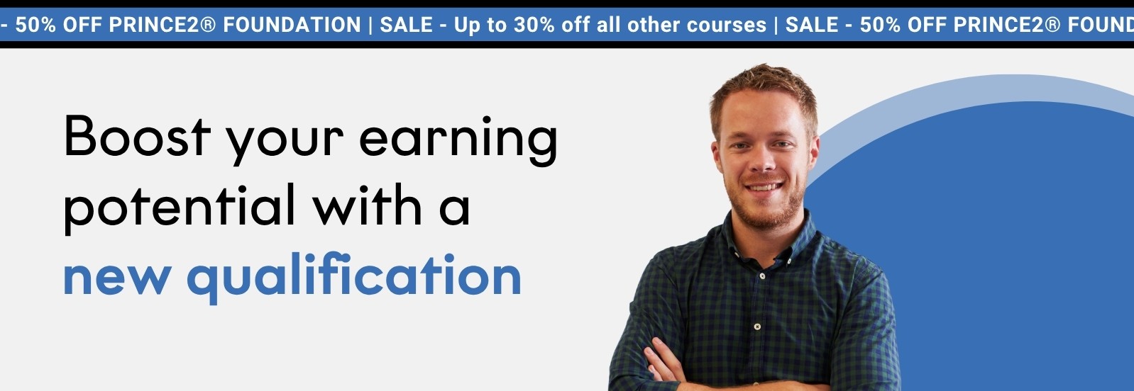 <p>Up to 50% off training courses</p>